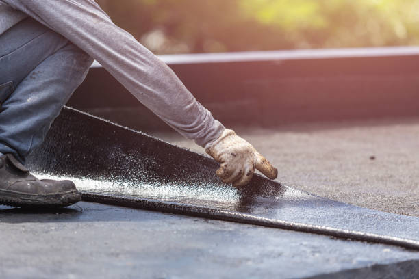 Professional Wet Basement Repair technician working in Anderson, IN
